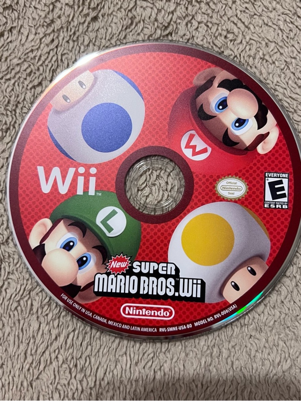 Nintendo Wii Game New Super Mario Bros. 2009 in Original Case - Picture 3 of 4